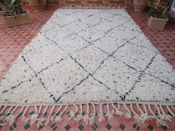 Carpet beni ouarain 242 x 152 cm