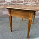 Table de ferme alsacienne Louis XVI noyer