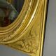 Miroir h88 x76 cm époque napoléon iii doute feuille d’or bon état
