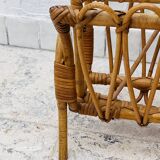 Bamboo Magazine Rack