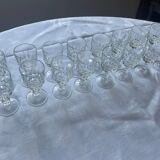 16 liqueur glasses