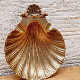Vide poche coquille laiton