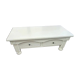 Stylish Country-Style Coffee Table (Antique White) – Great Condition