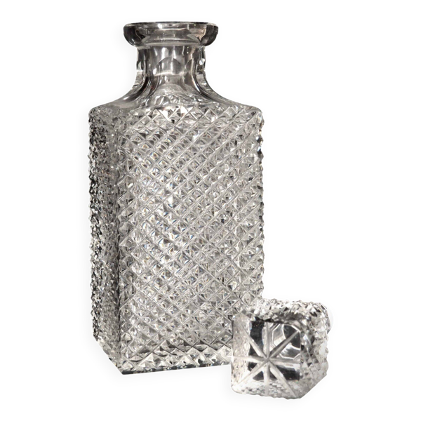 Carafe à whisky cristal motif mini pointes