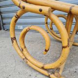 Rattan rocking-chair chair