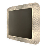 Luminous backlit lucite mirror, 1960