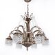 Crystal chandelier, France, 1940s