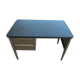 Industrial metal desk
