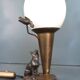 Lampe années 50 "le corbeau et le renard"