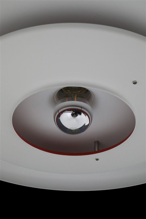 Big Fog & Mørup / Hans Due 'Optima' pendant lamp / Mid-century Danish modern design / 1970s
