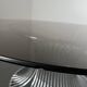 Table basse en verre fumé, années 1980