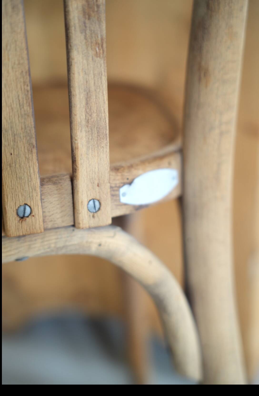 Pair of bistro chairs