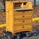 Secretary chest of drawers art deco style secretary