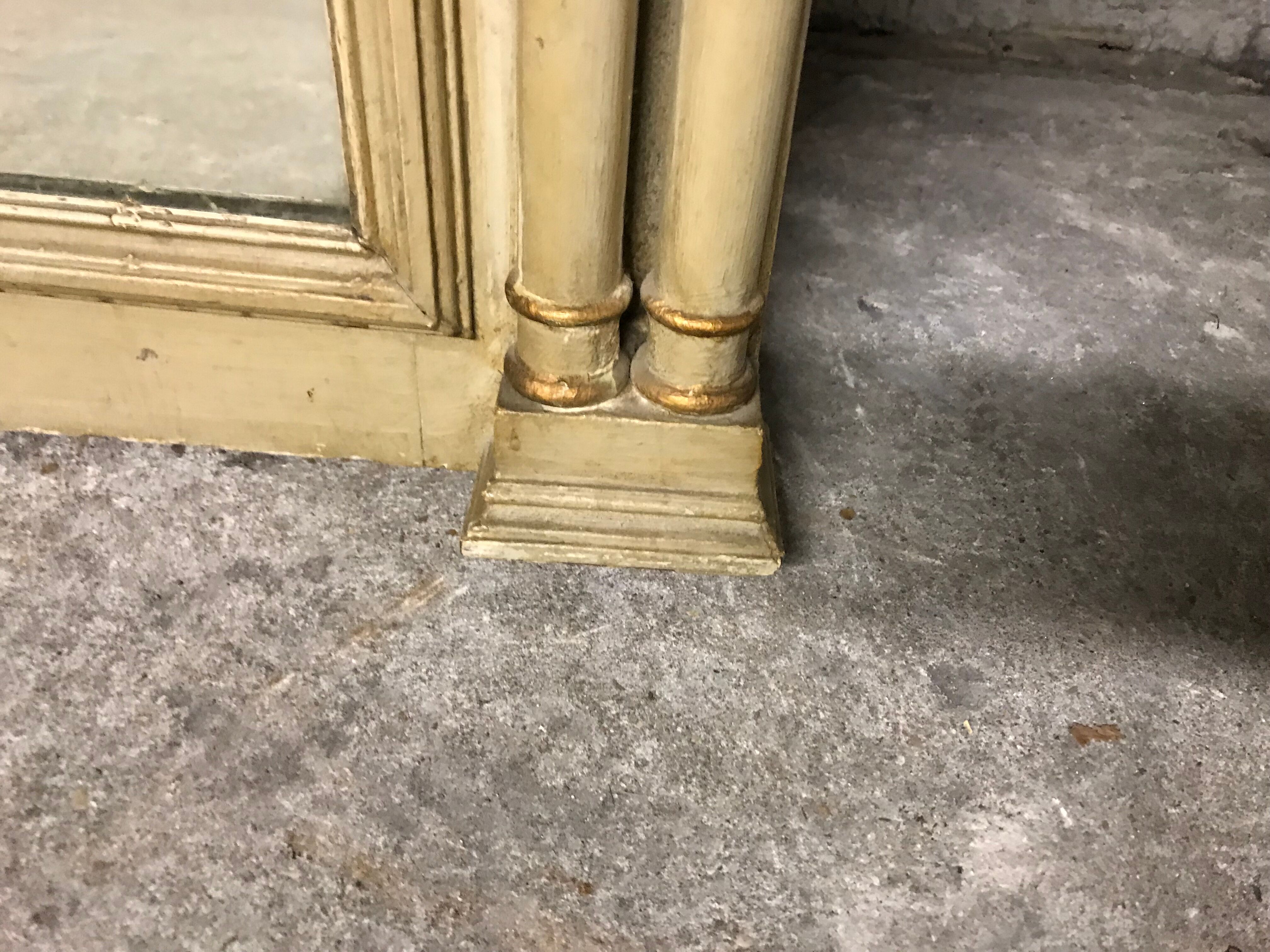 Patina old mirror 108x143cm