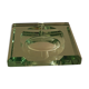 Jean Luce's square mirror art deco ashtray