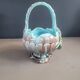 Antique slip basket pot