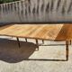 Table louis philippe 8 pieds avec 8 allonges