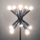 Lampadaire étoile de l'ère spatiale allemande du milieu du siècle, années 1960