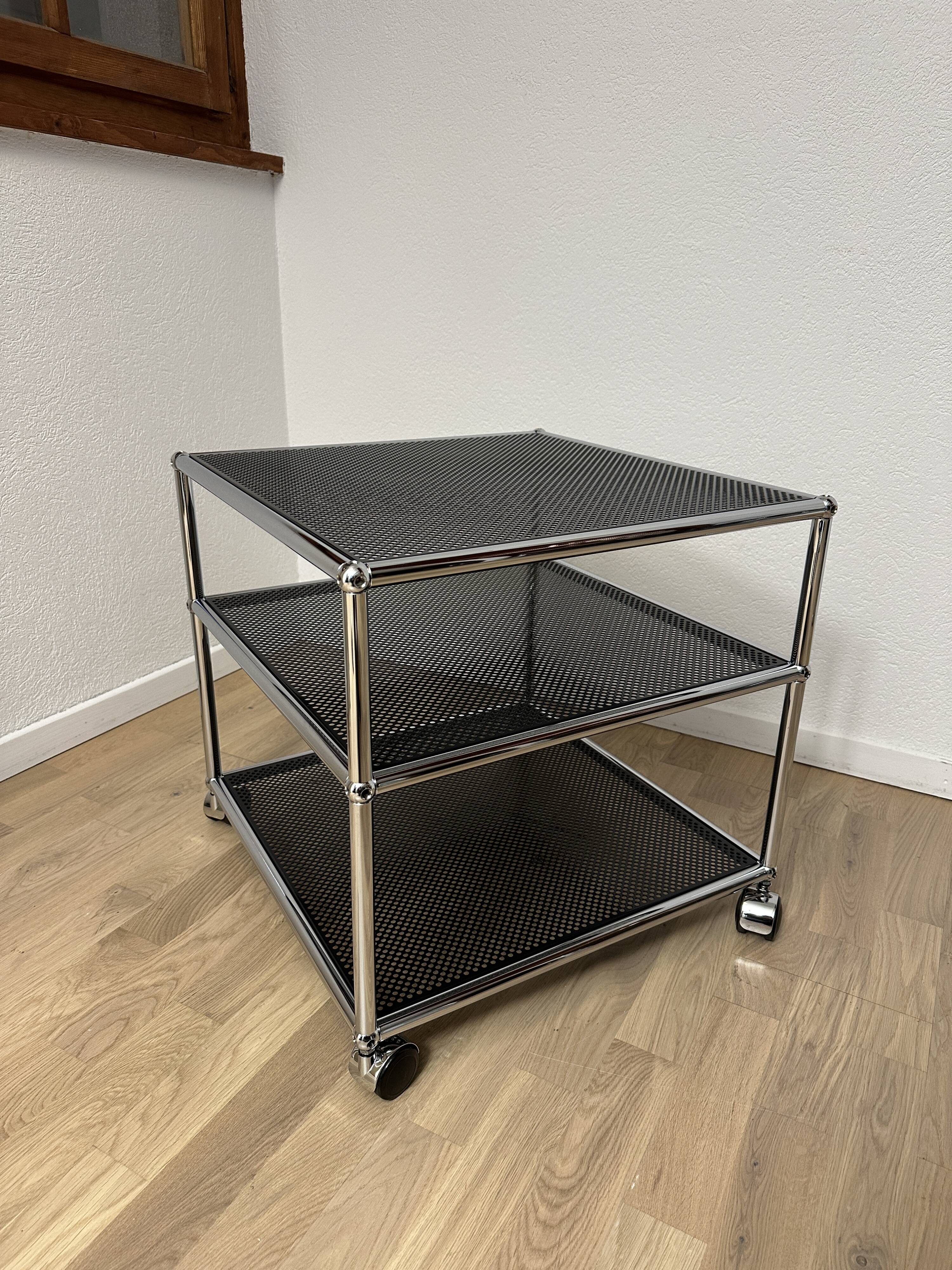 USM Haller Coffee Table in Graphite Black
