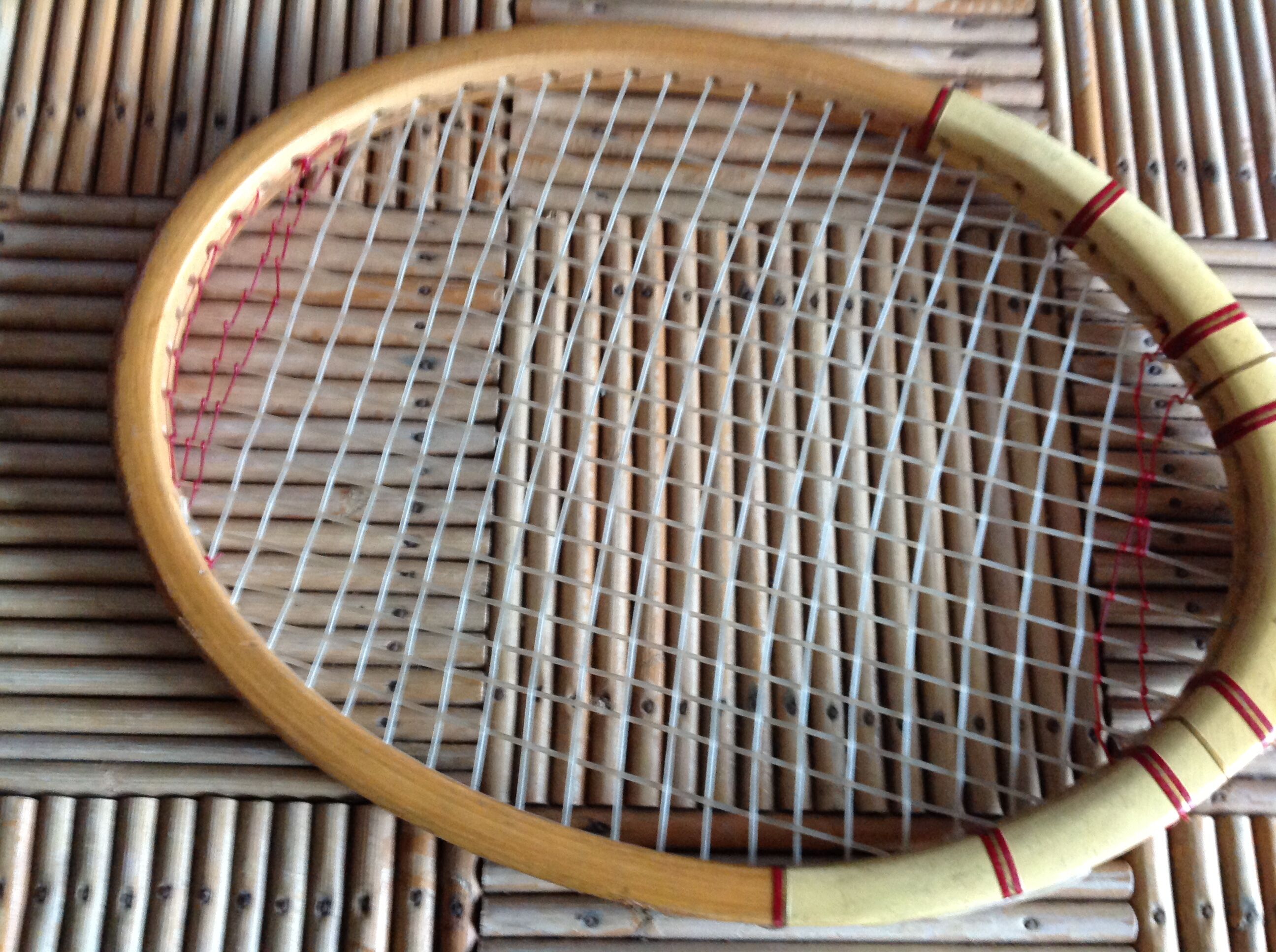 Vintage tennis racket