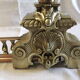 Bronze fireplace bar XIX Front trim Fireplace accessory Louis XV