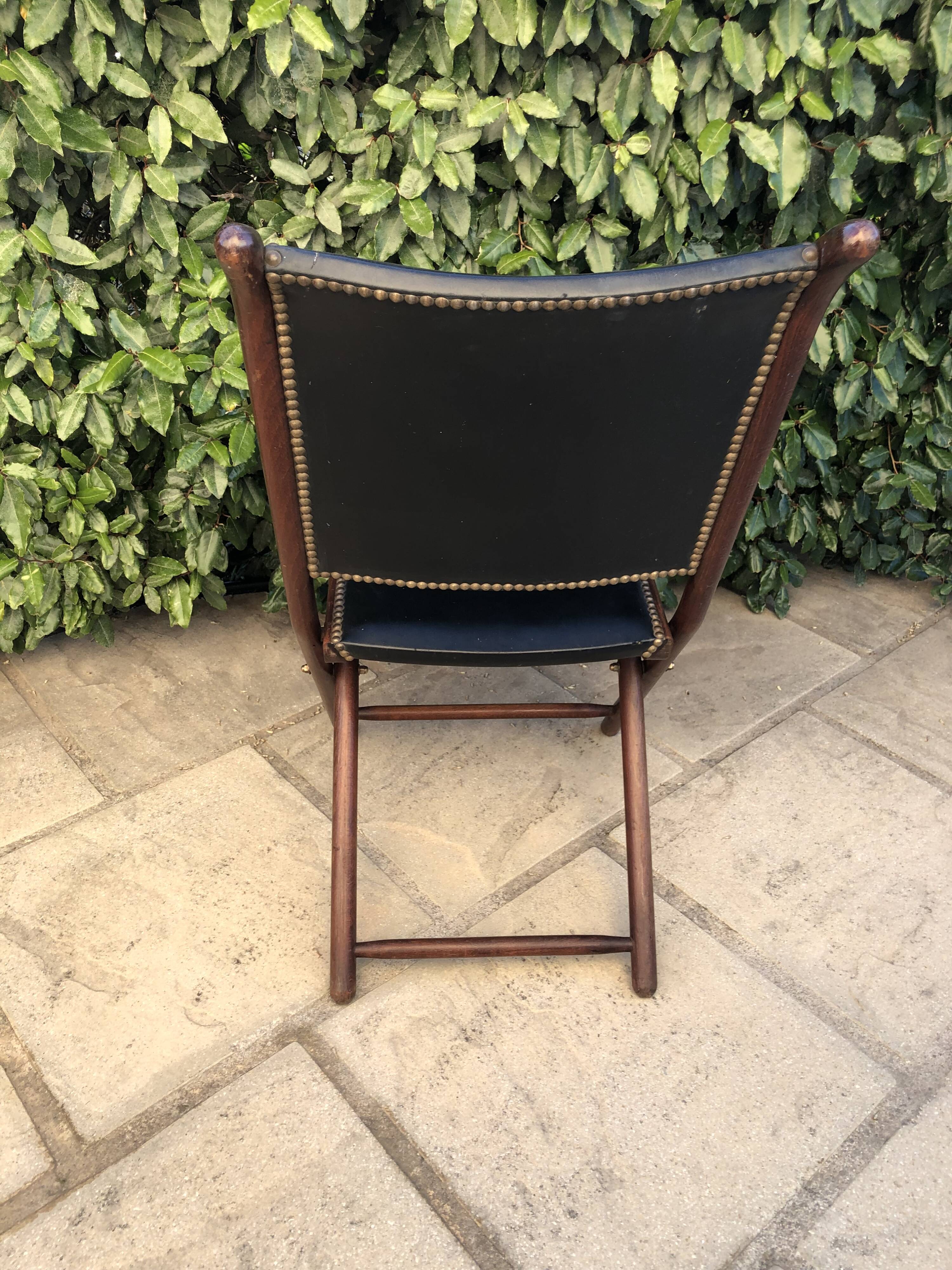 English folding chairs