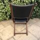 English folding chairs