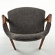 Chaise Compass en teck par Kai Kristiansen pour SVA Møbler, 1960