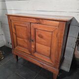 Low buffet in solid cherry wood from the 19th century (shallow)