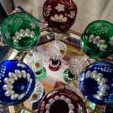 Double color crystal glasses the grand dukes