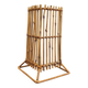 Modernist design table lamp, bamboo and metal