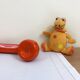 Vintage orange socotel phone