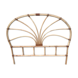 Rattan headboard