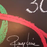 Original poster Rolf Unie- 30 th Montreux Jazz Festival