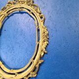 Golden cast iron frame