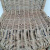 Former children's chair rattan 1960