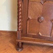 Coffre ou commode en chêne de style espagnol, début du 20e siècle