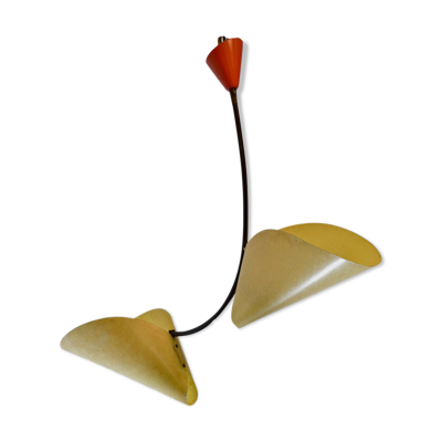 Lustre de Josef Hurka, modèle 1208 pour Napako, 1960