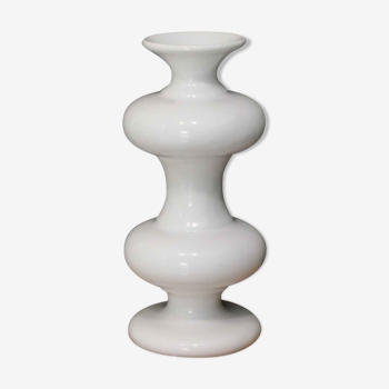Vase en céramique blanche, 1970