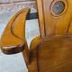 Chaise fauteuil brutaliste vintage