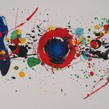 Sam francis - harmony of colors, 1992 - original lithograph