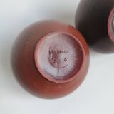 Set de 3 céramiques miniatures vintage Antonio Lampecco