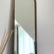 Gilded wooden mirror