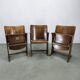 1950s Vintage Cinema Chair Beech Wood Theater Seat Armchair