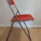 Chaise pliante vintage