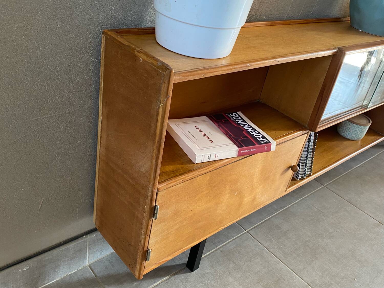 Vintage sideboard 2 levels (shallow)
