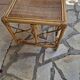 Table basse en rotin