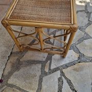 Rattan coffee table