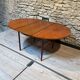 Teak table, vintage Scandinavian style from the 1960s, with hidden extension