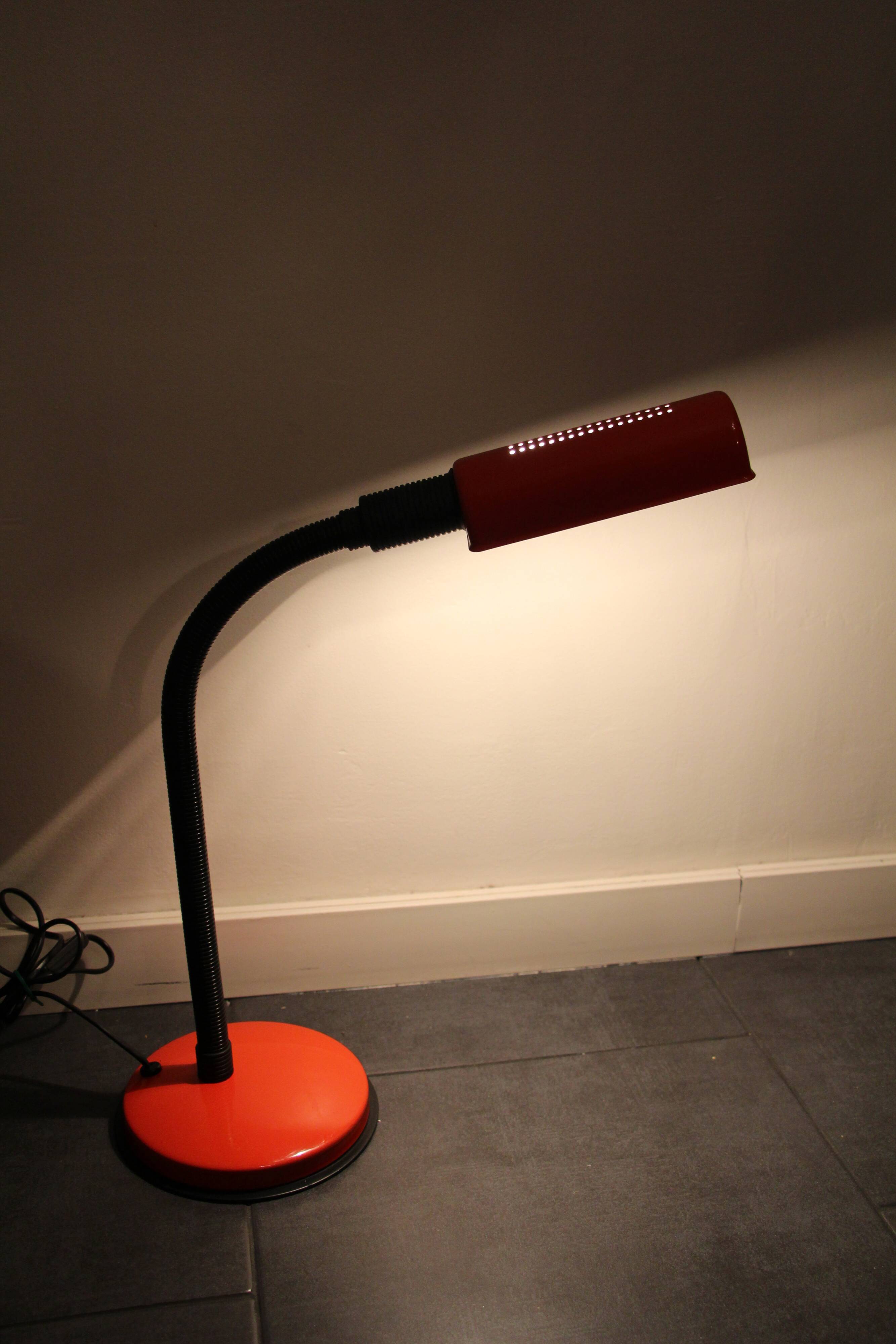 Italian office lamp 80's Veneta Lumi